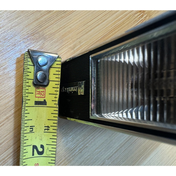 National Minitop Vintage Shoe Mount Flash Black Untested - Picture 12 of 12